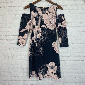 Eliza J Floral Cold Shoulder Floral Dress 6